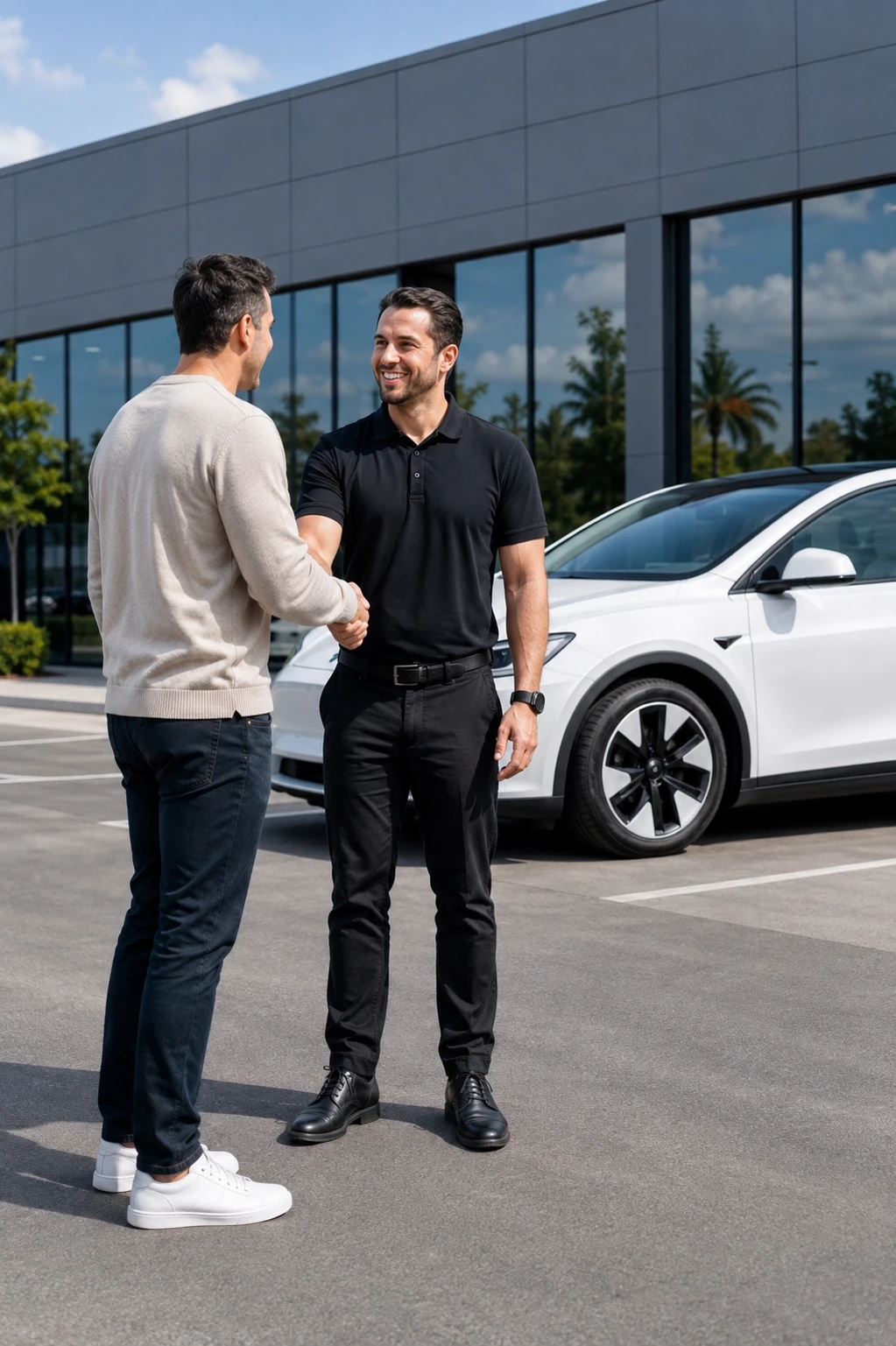Drop off at FOCUS dealership